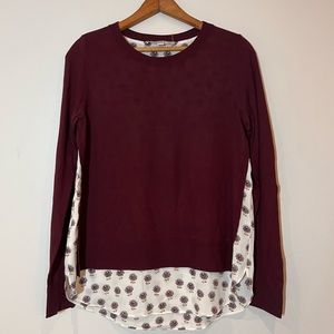 Loft Long Sleeve Womens XS Top Very Cute